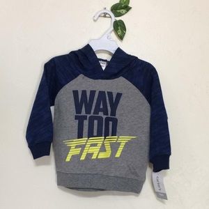 NWT Carter’s Graphic Hoodie